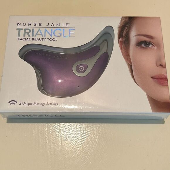 Nurse Jamie Purple Triangle Facial Beauty Tool Anti-Aging Skin Care New in Box - Picture 1 of 3